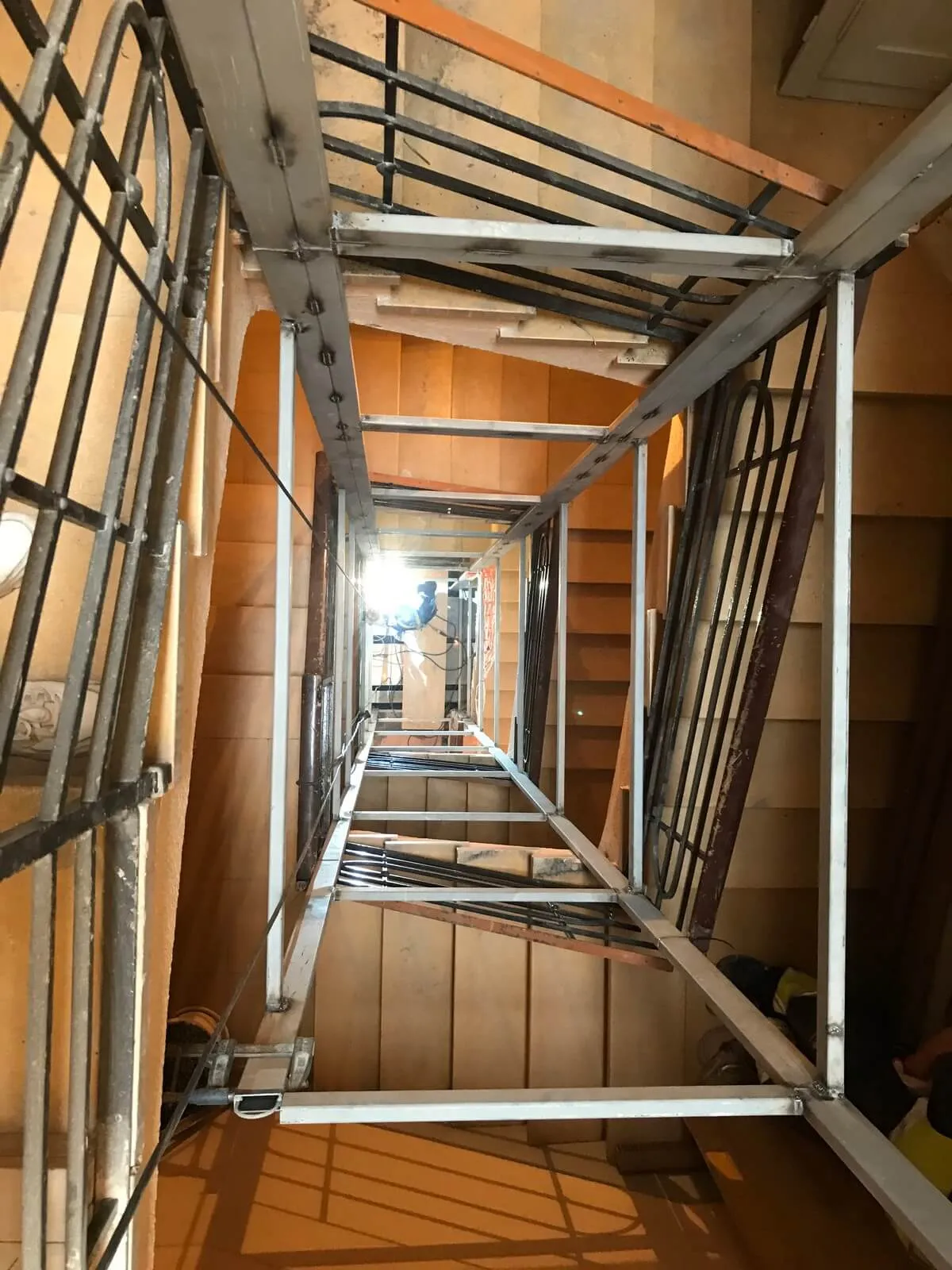 Estructura para ascensor