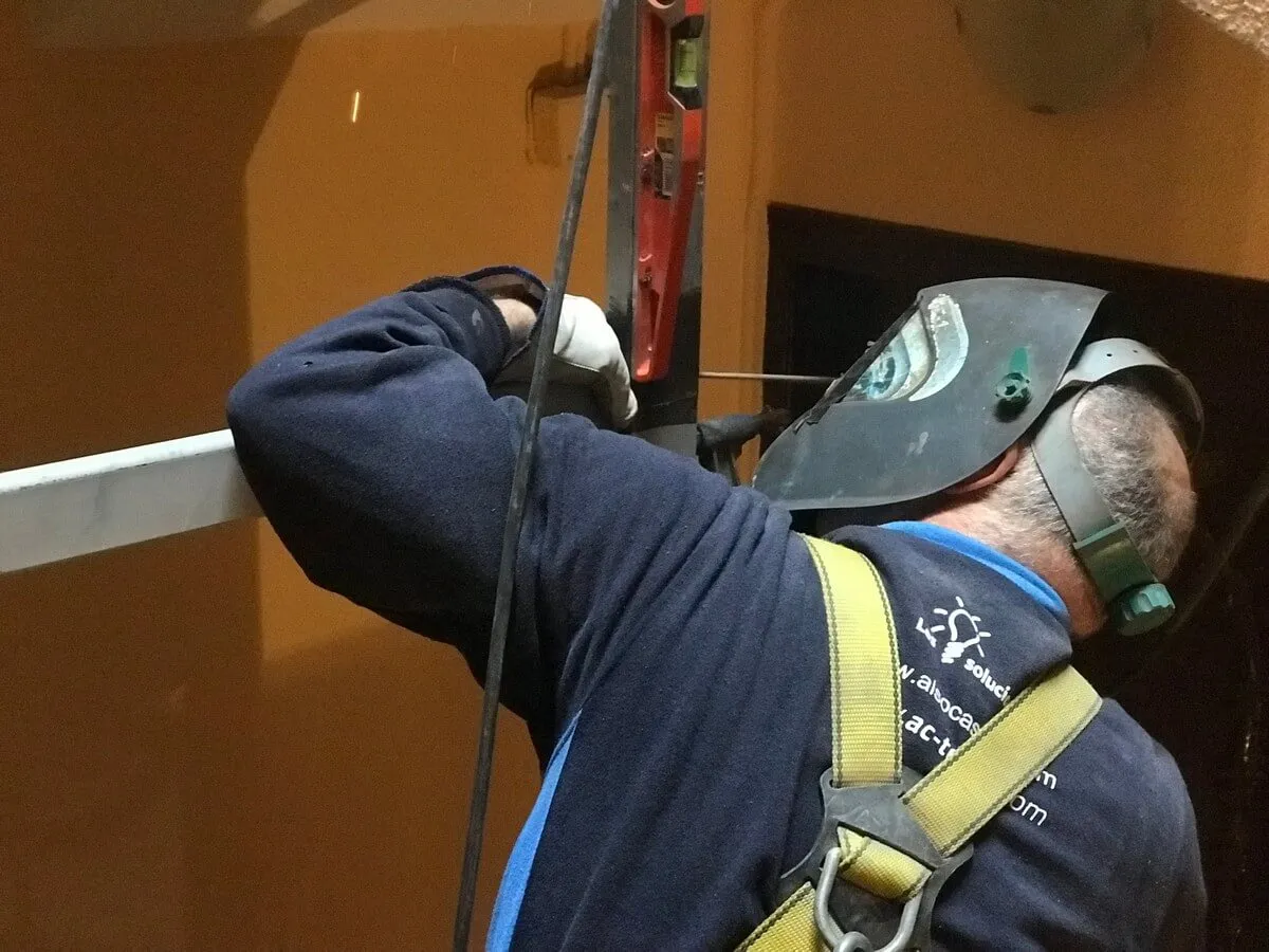 Estructura para ascensor