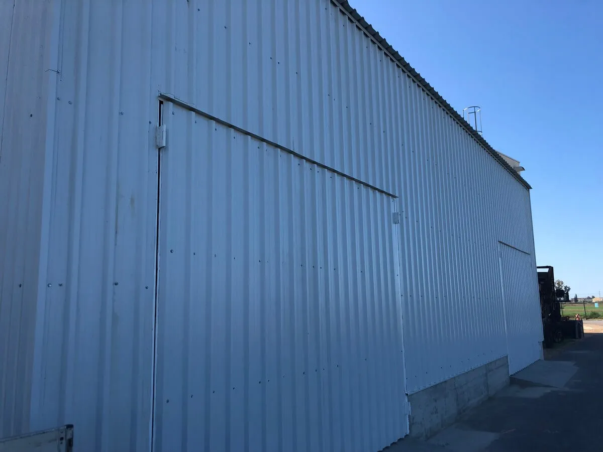Construcción de estructura y fachada para nave industrial